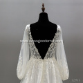 Ladies Lace a line Clothes Garment Bridal Dresses Gown Wedding Dress